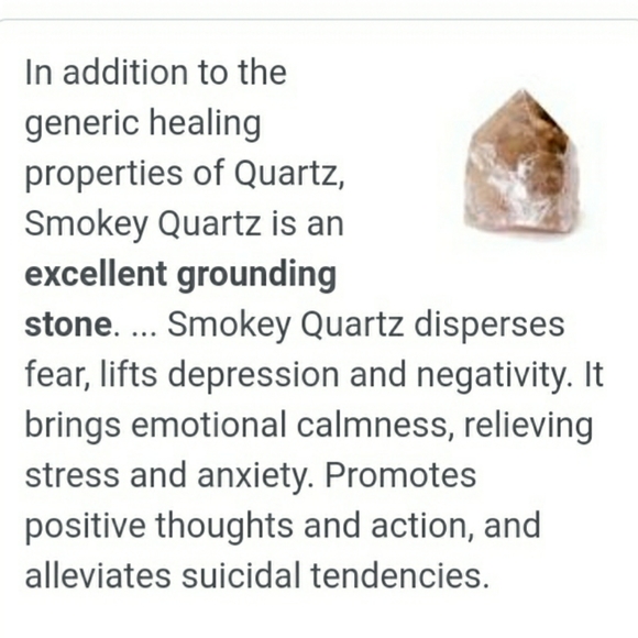 Brazilian Smokey Quartz & White Cambodian Zirchon Cuff Bracelet - Picture 10 of 13